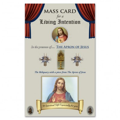 Living Intention Mass Card