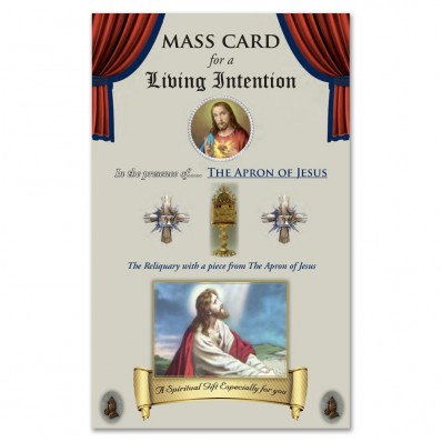 Living Intention Mass Card