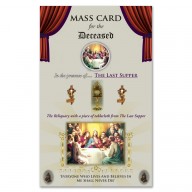 Sympathy Mass Card